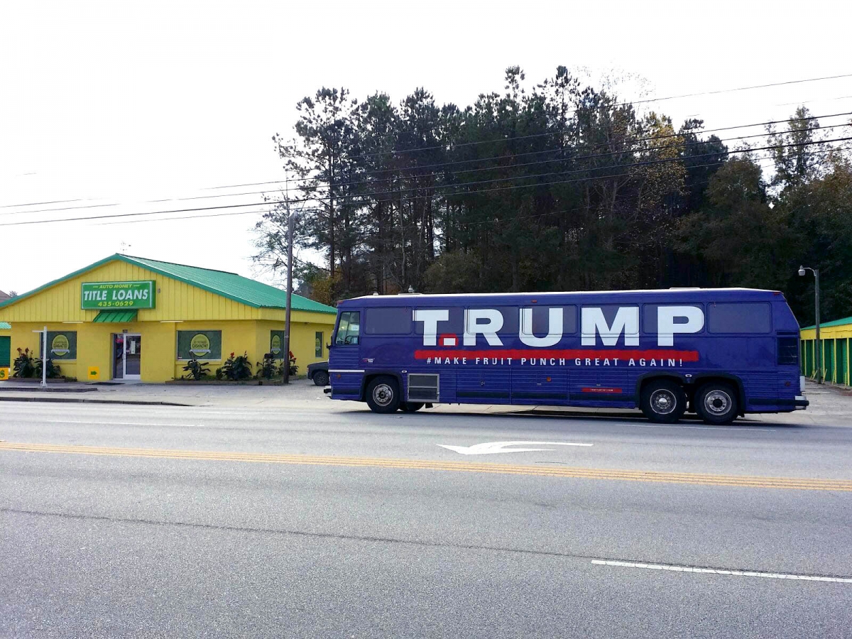 T.RUMP Bus in Manning, South Carolina                    